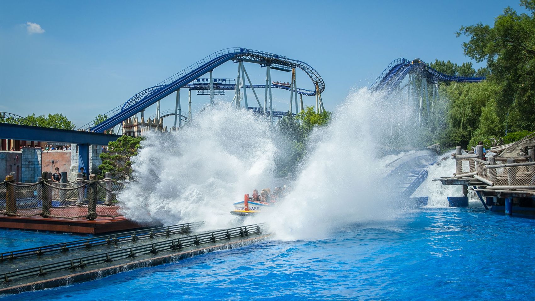 Wasserachterbahn Poseidon